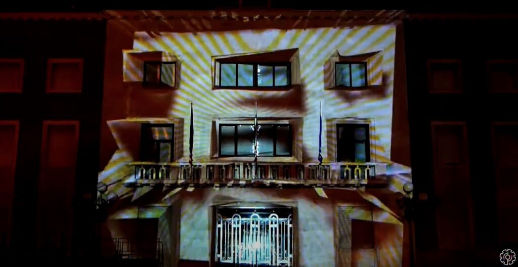 3d projection mapping Milan Barcelona e New York