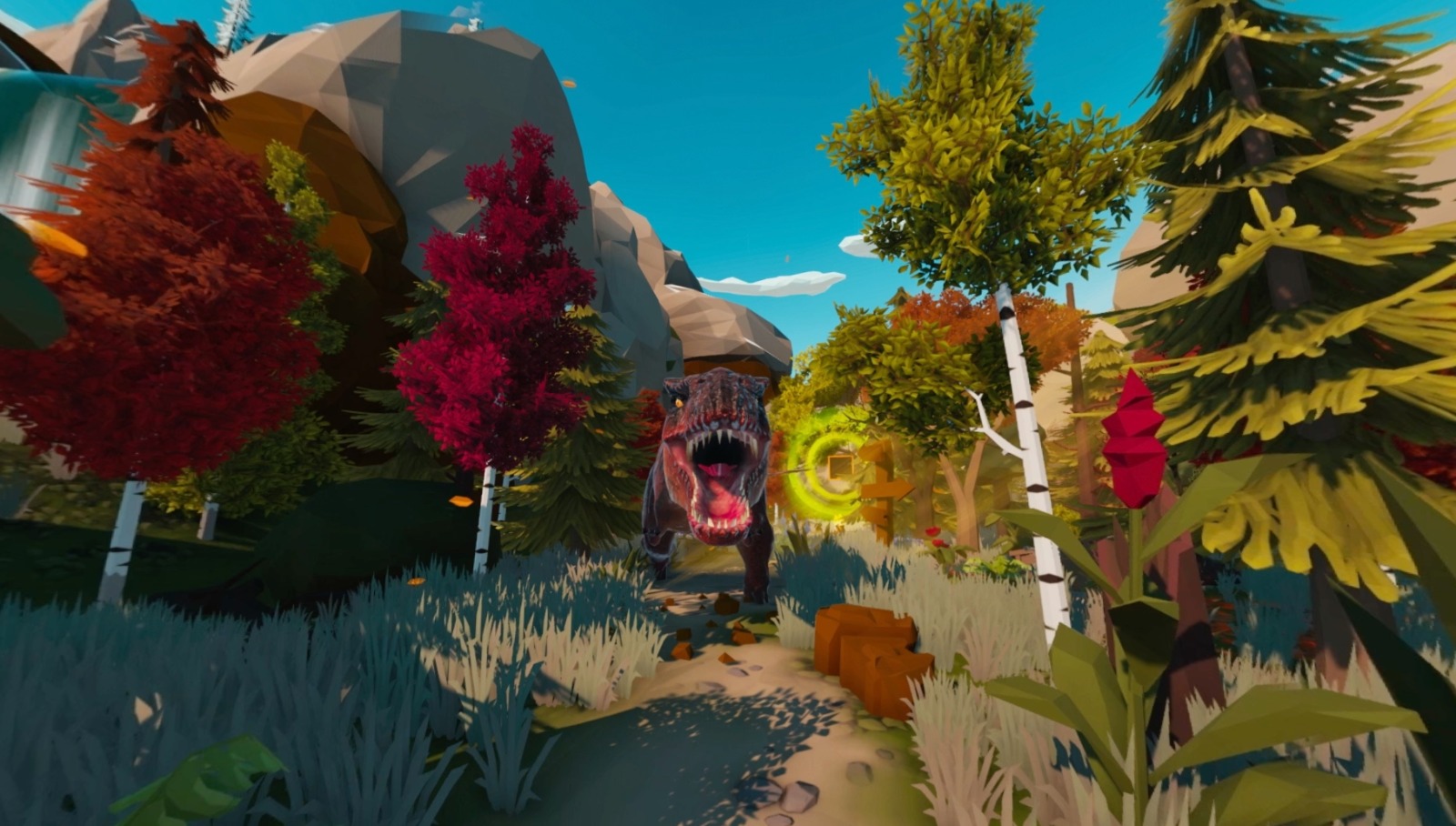 Virtual reality companies_Officina Kreativa_jurassic cartoon enviroment